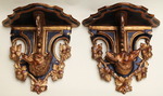 Pair of wall consoles circa 1880