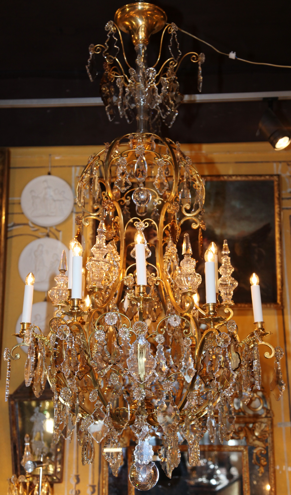 Pair of chandeliers circa 1930
