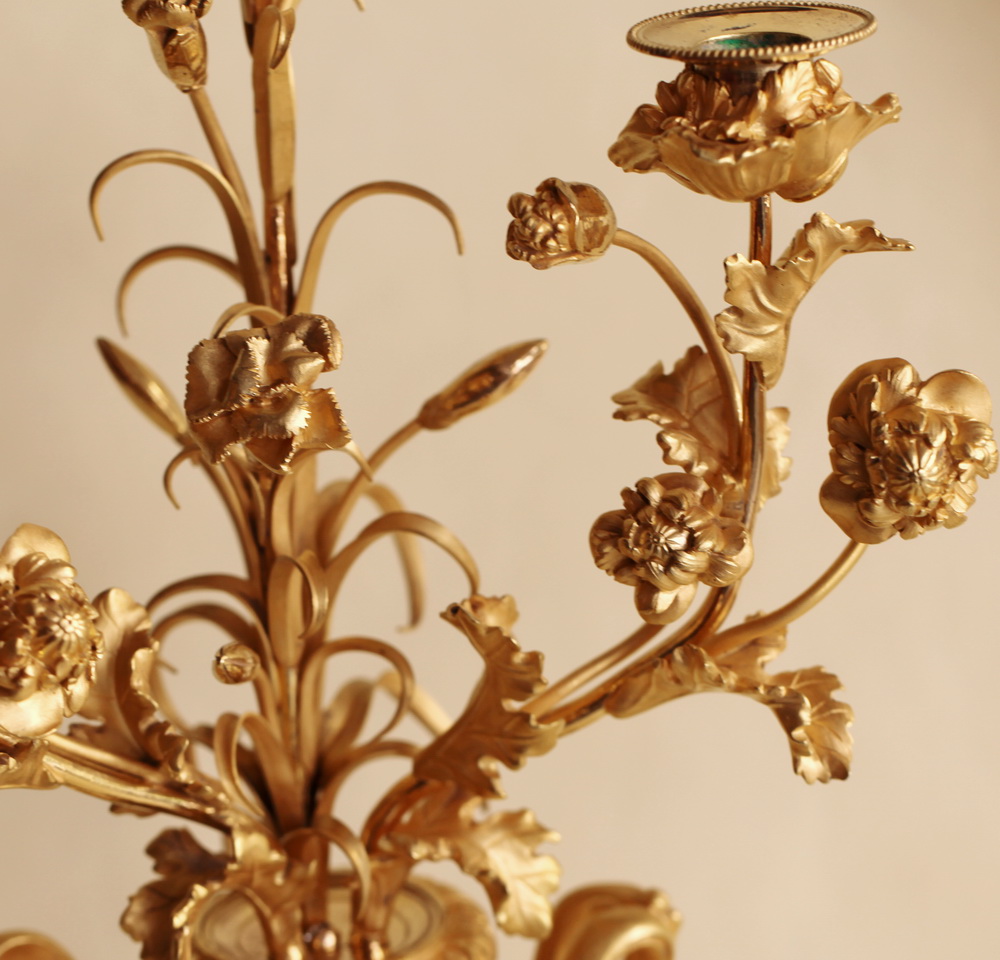 Pair of candelabras circa 1800