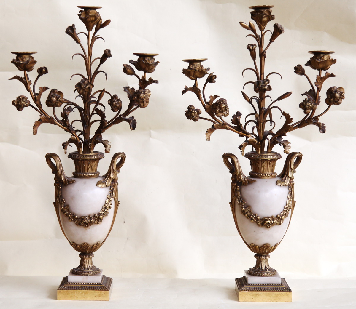 Pair of candelabras circa 1800
