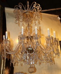 LUSTRE EN CRISTAL circa 1900