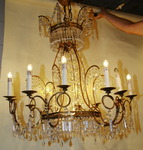 Pair of chandeliers circa 1940