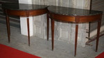 Pair of consoles  tables circa 1800