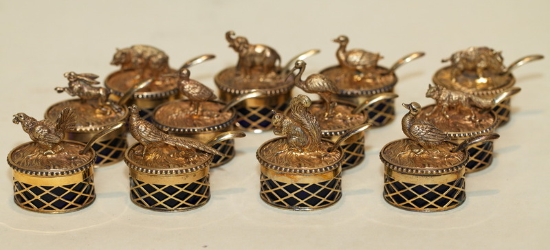 Salerons holder name and Vermeil