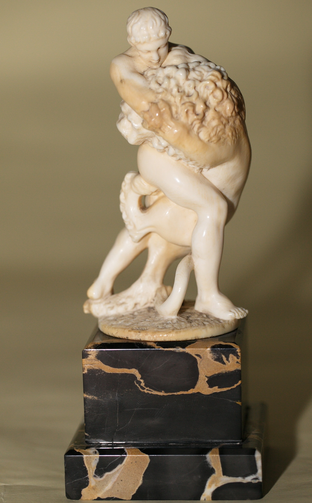 French School 19th carved ivory