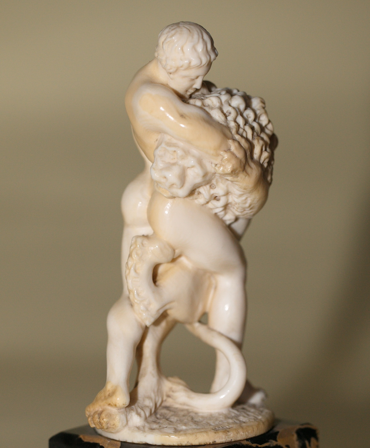 French School 19th carved ivory