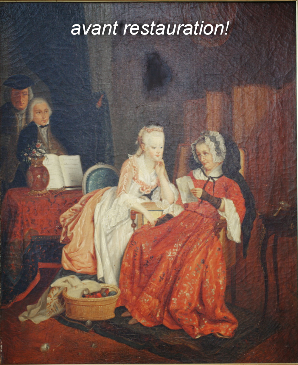ECOLE ANGLAISE XVIII