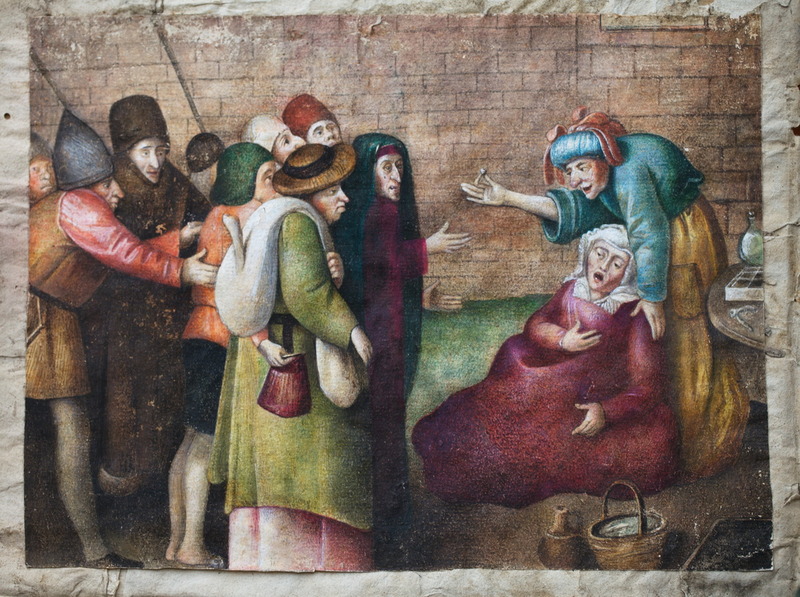 Gouache fin XVI ème