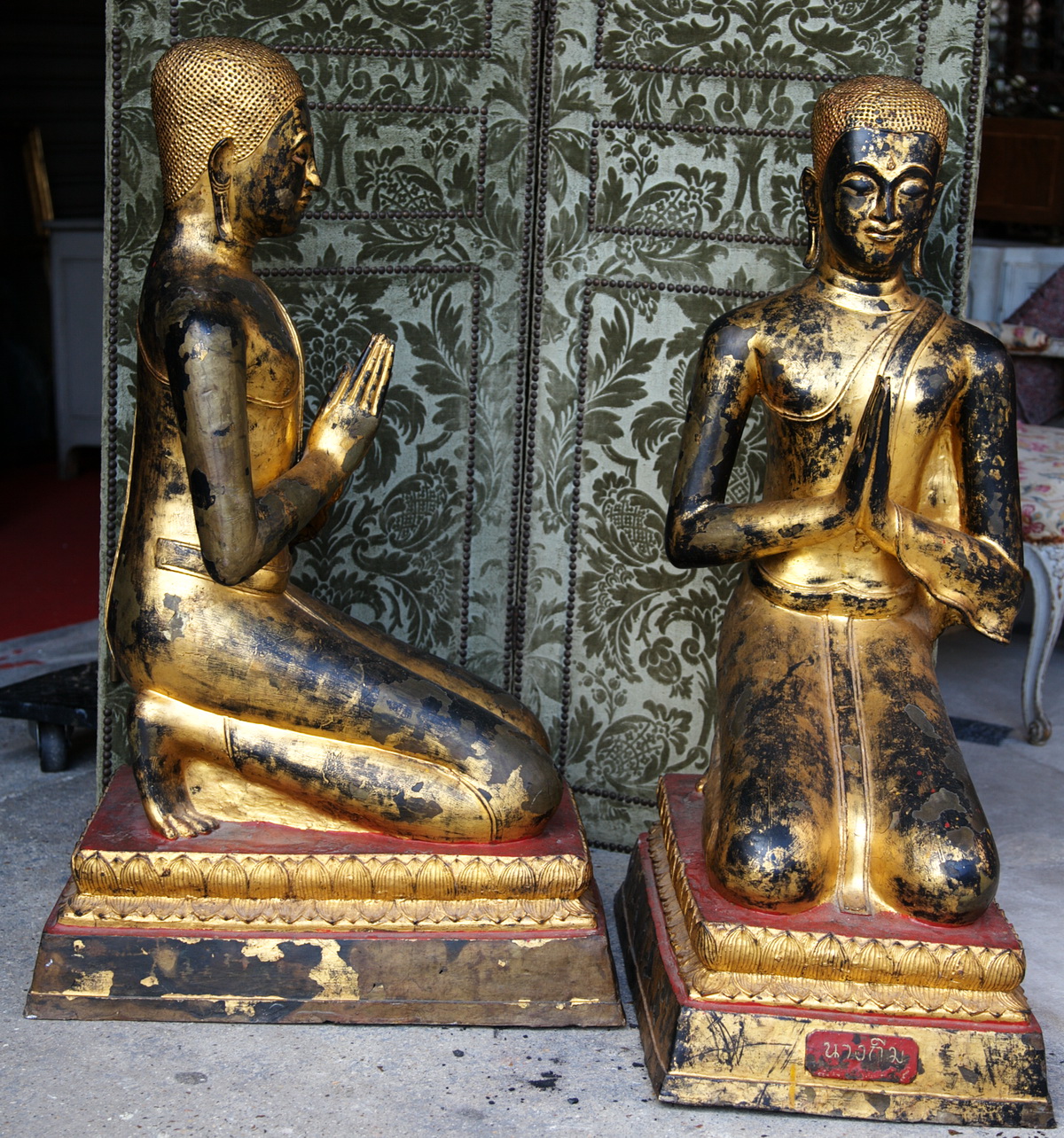 SIAM fin XVIII début XIXème Orants