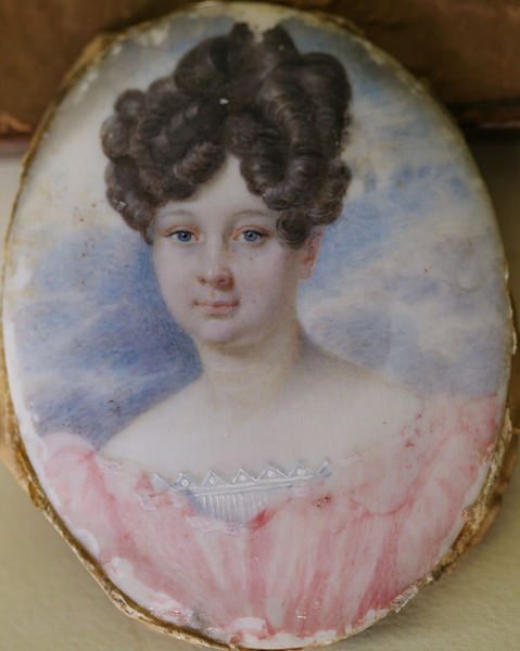 Ecole Française Miniature circa 1830