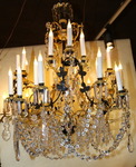 Bindweed chandelier circa 1850