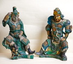 Two warriors China MING time