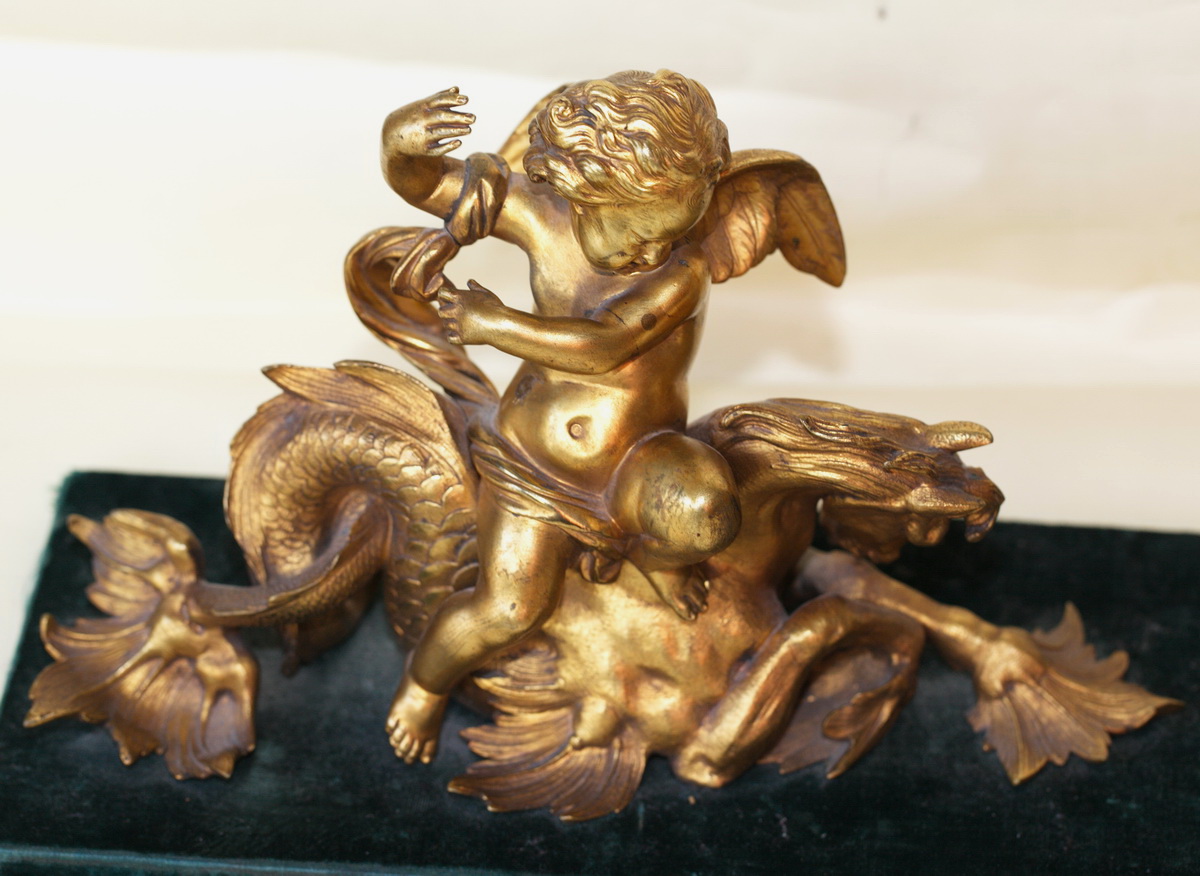 Pair of Regency bronze