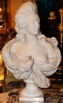 Bust Marie Antoinette circa on 1880