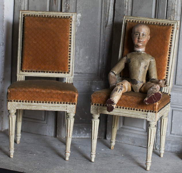 Chaises d'enfant époque Louis XVI
