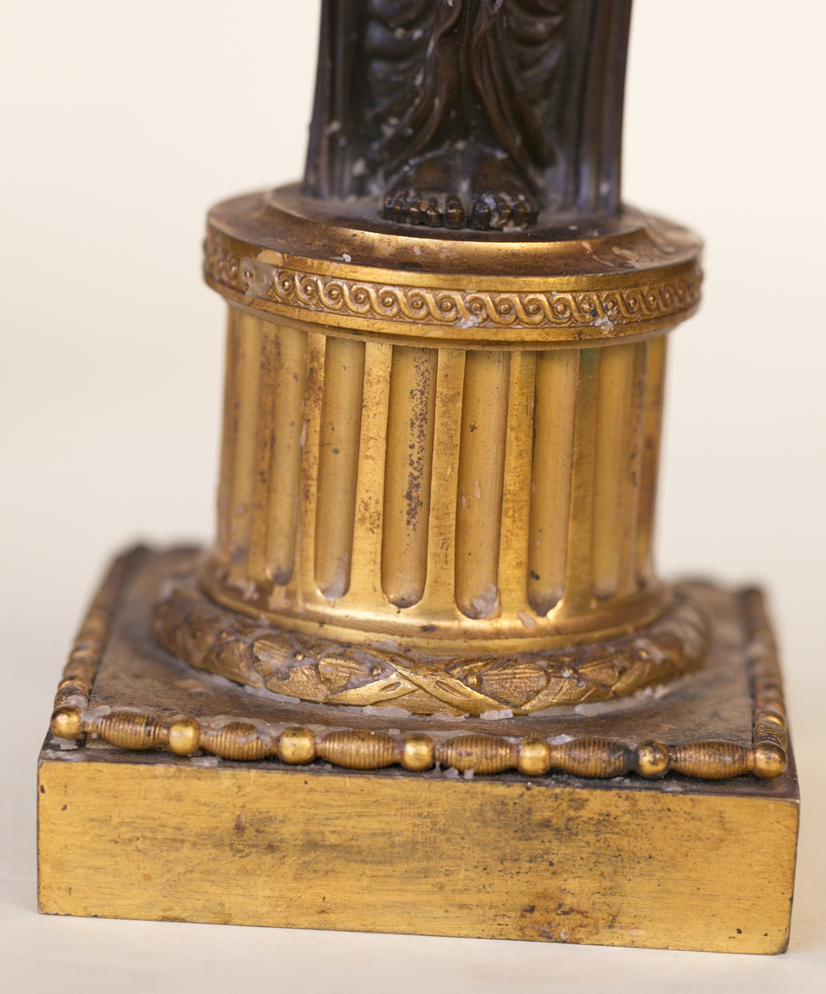 Paire de bougeoirs Empire