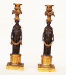 Pair of candlesticks circa 1800