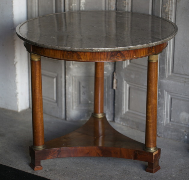 Pedestal Empire period stamped Chapuis