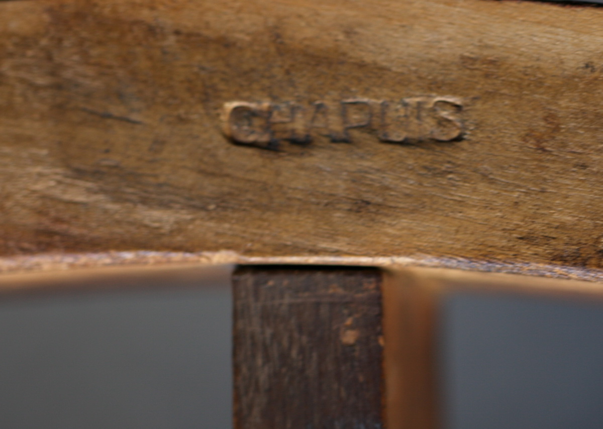 Pedestal Empire period stamped Chapuis