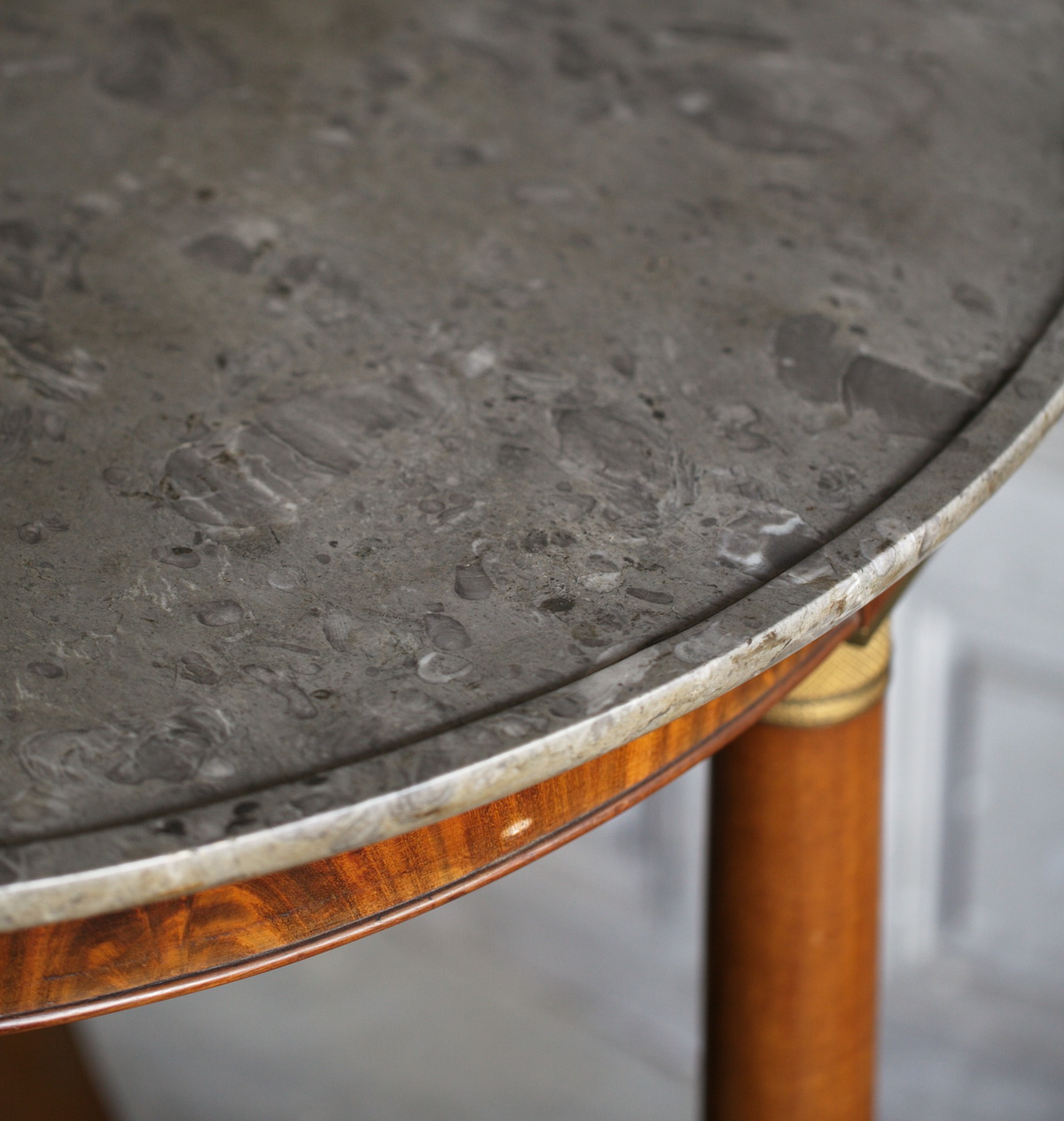 Pedestal Empire period stamped Chapuis