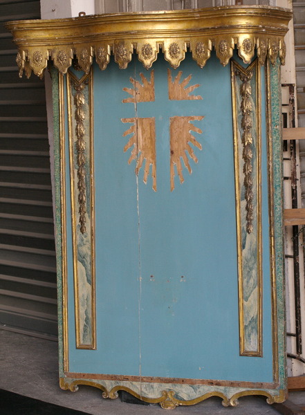 Elément de boiserie style XVIII