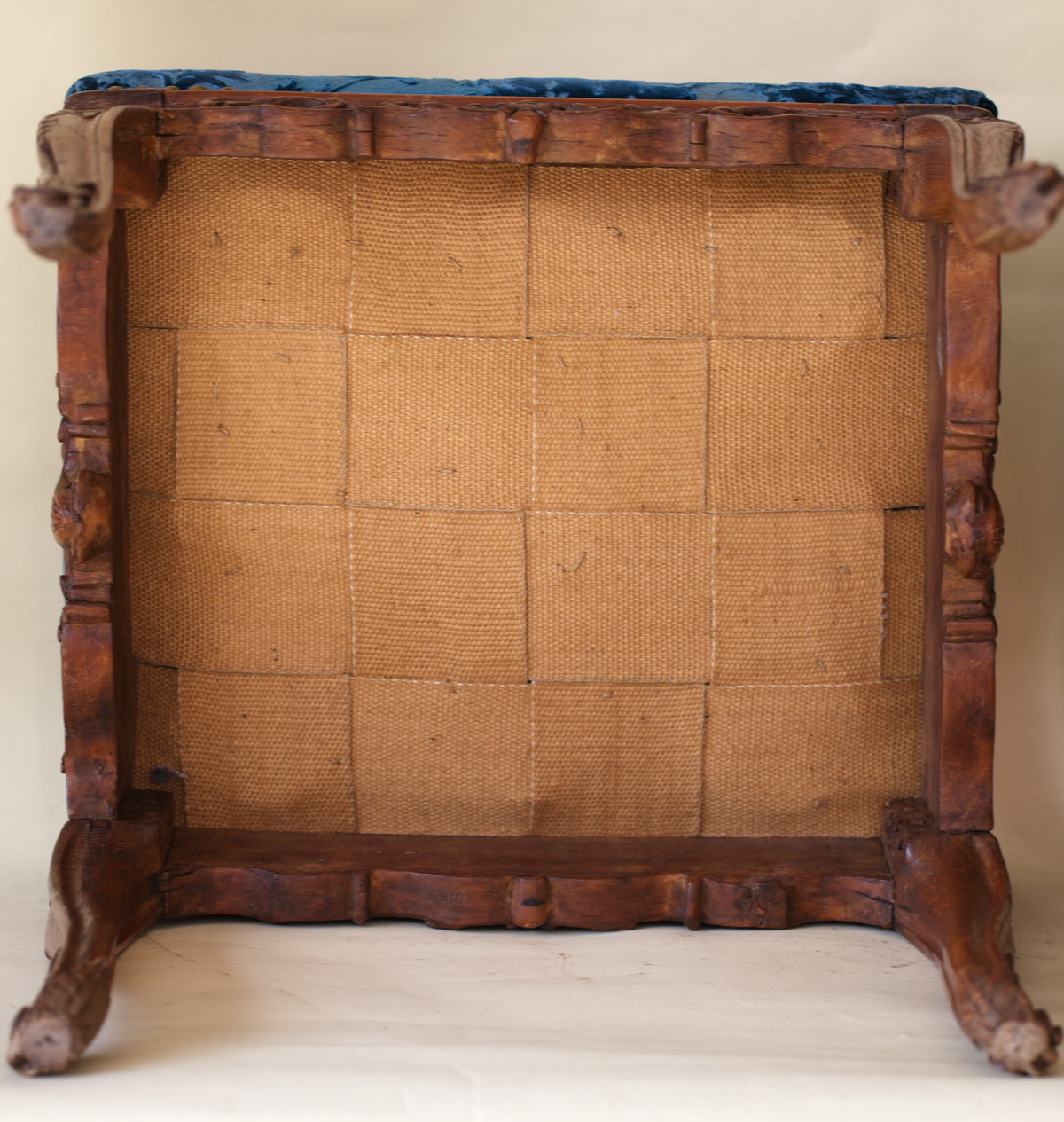 Paire de tabourets d'époque Louis XV