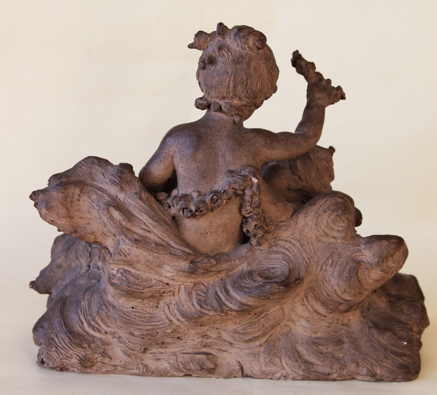 Group in terra-cotta circa 1900