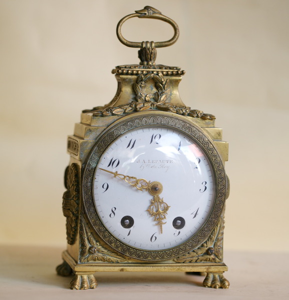 Pendulette d"e;officier XVIII ème