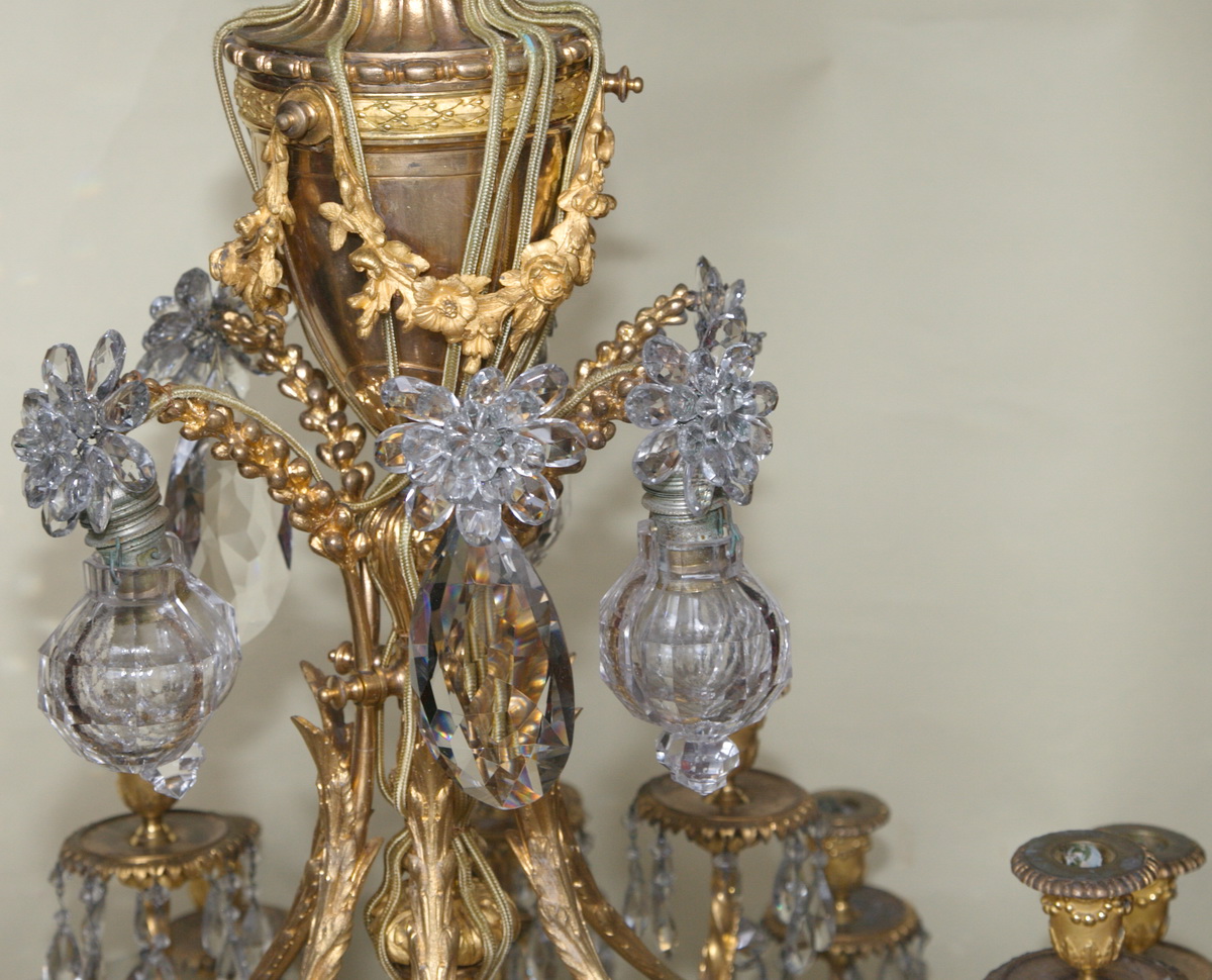 Lustre 30 bras de lumières circa 1860