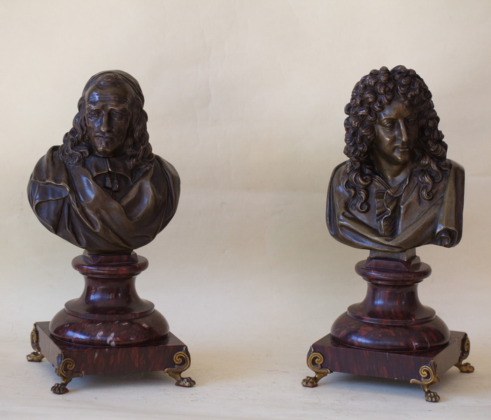 Pair of busts 