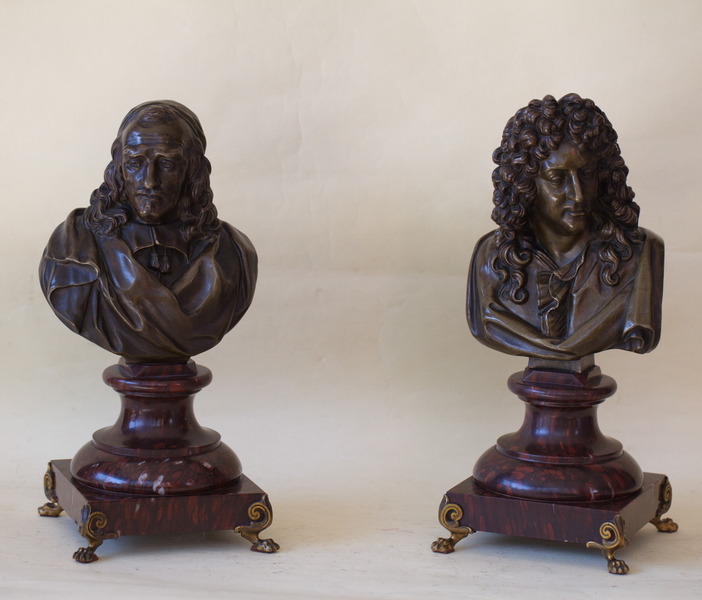 Pair of busts
