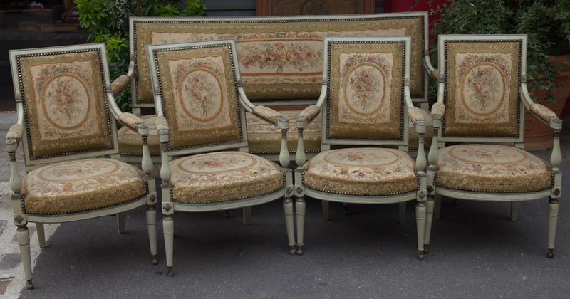 Salon 5 pièces Directoire