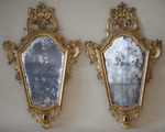 Mirror pair of sconces Italy late eighteenth