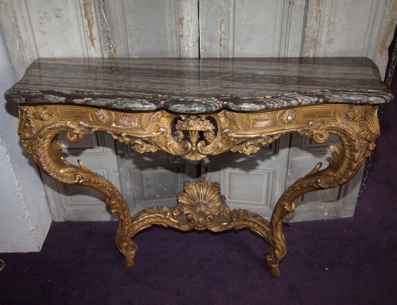 Console style Régence circa 1880
