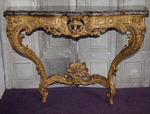 Regency style console circa 1880