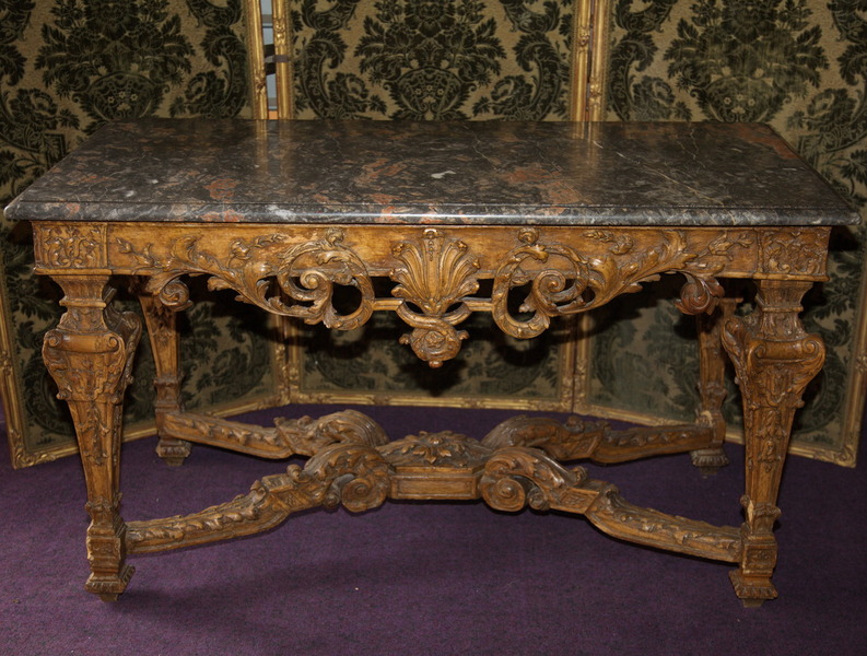 Table à gibier Régence