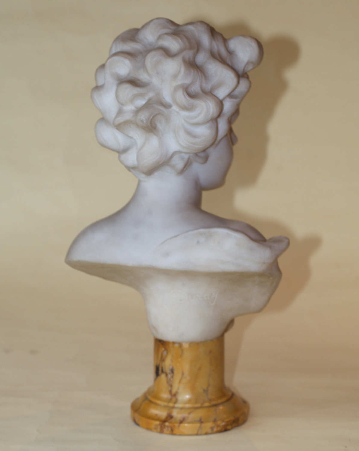 Bust of young man time XIX