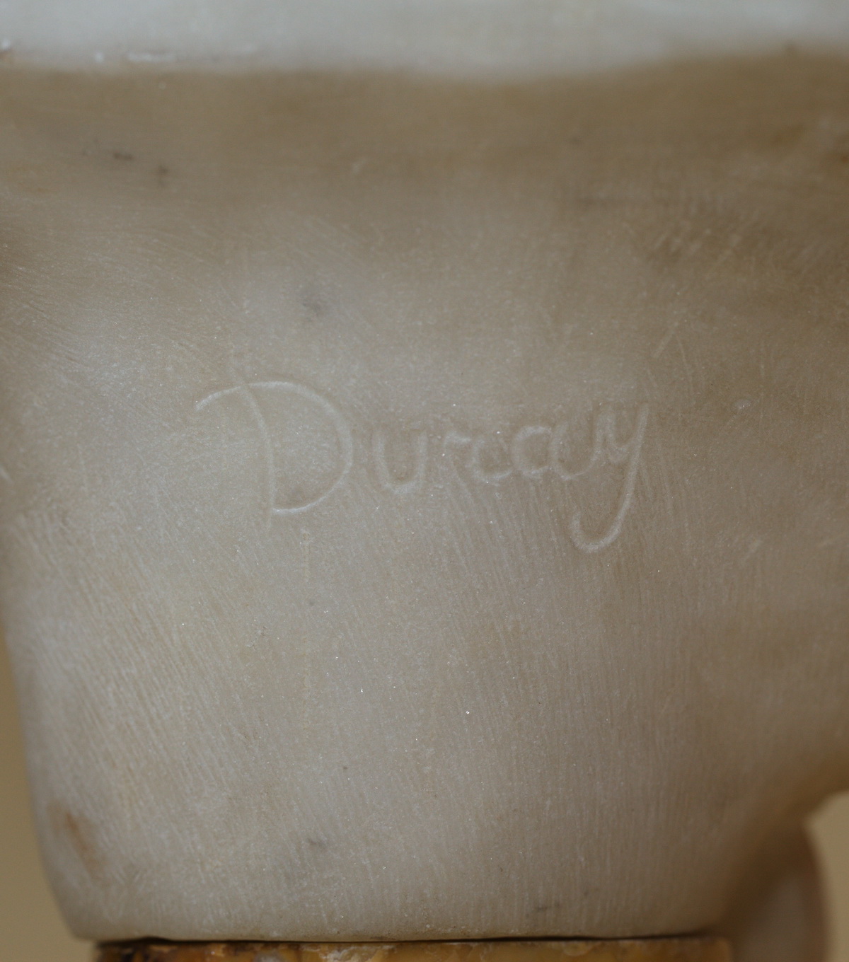 Bust of young man time XIX