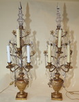 Pair of candelabra XIX