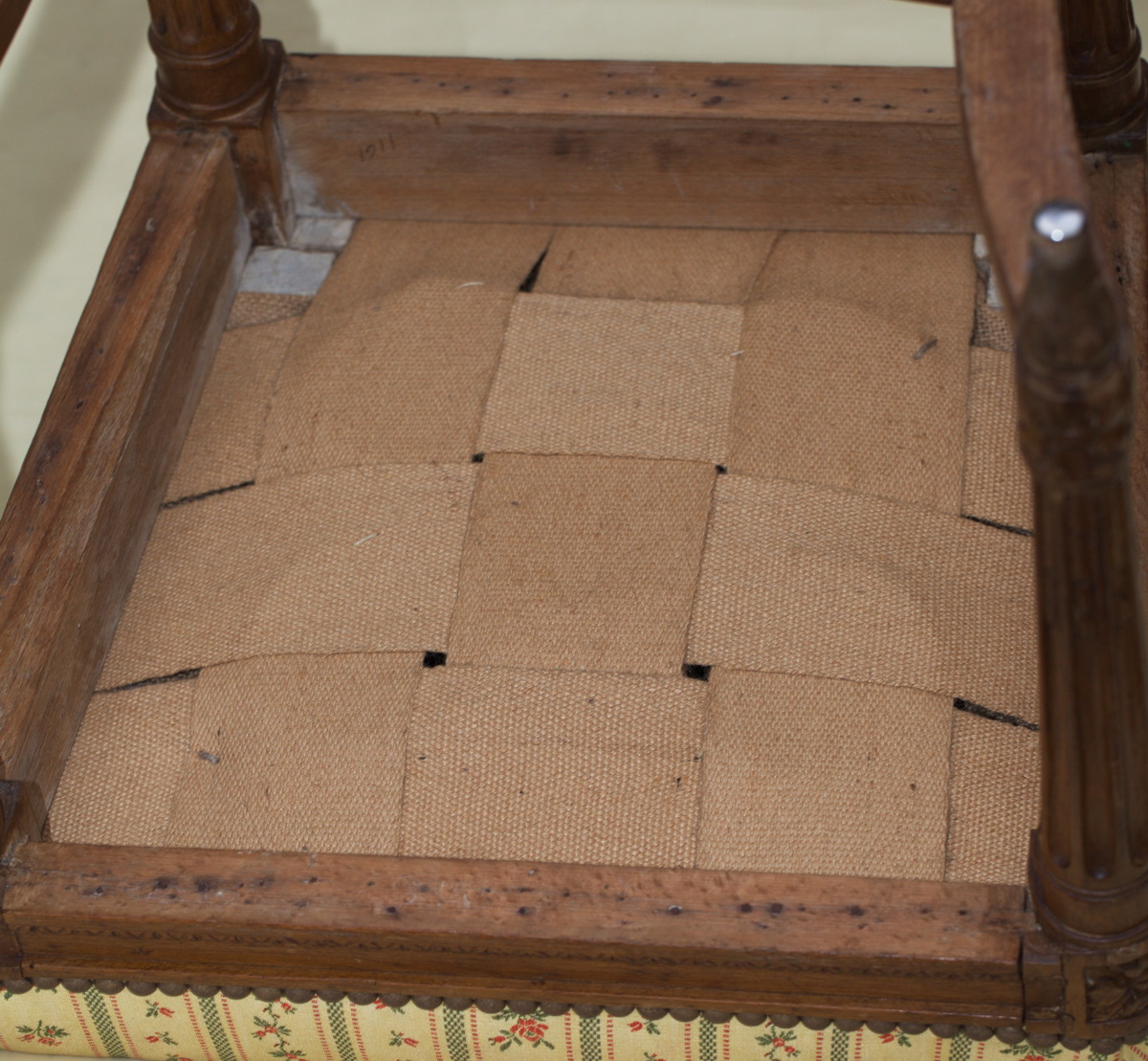 Chaise de coiffeuse Louis XVI