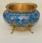 Cloisonne enamel planter circa 1880