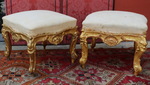 Pair of stools late XVIII