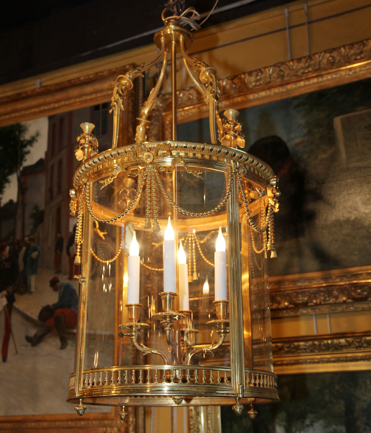 Lanterne style Louis XVI circa 1860