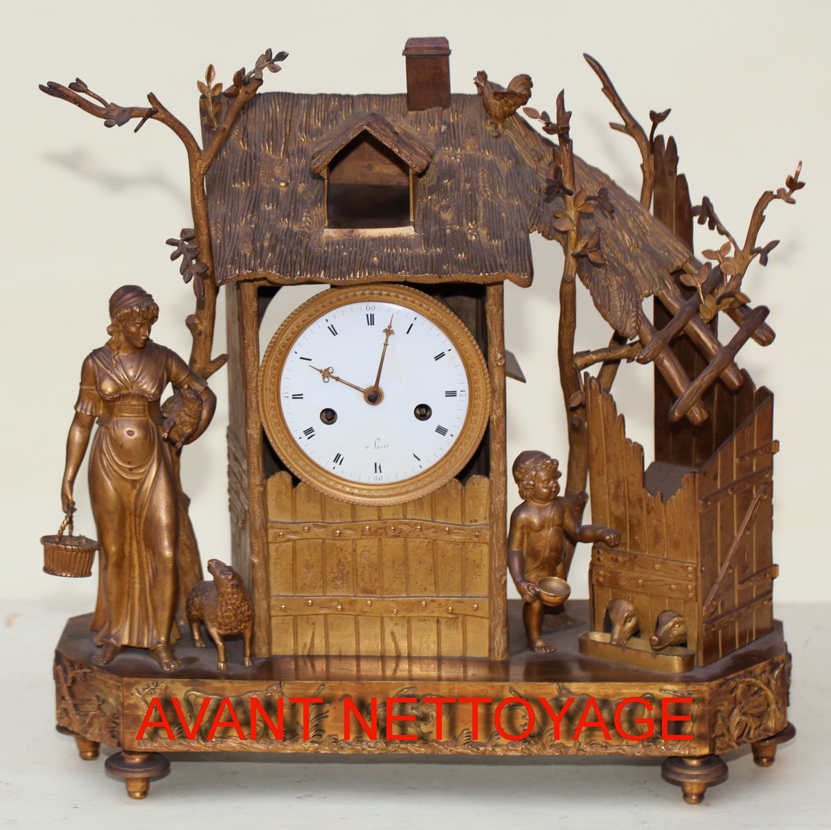 Pendule époque Empire