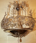 Chandelier BAGUES House, circa 1950