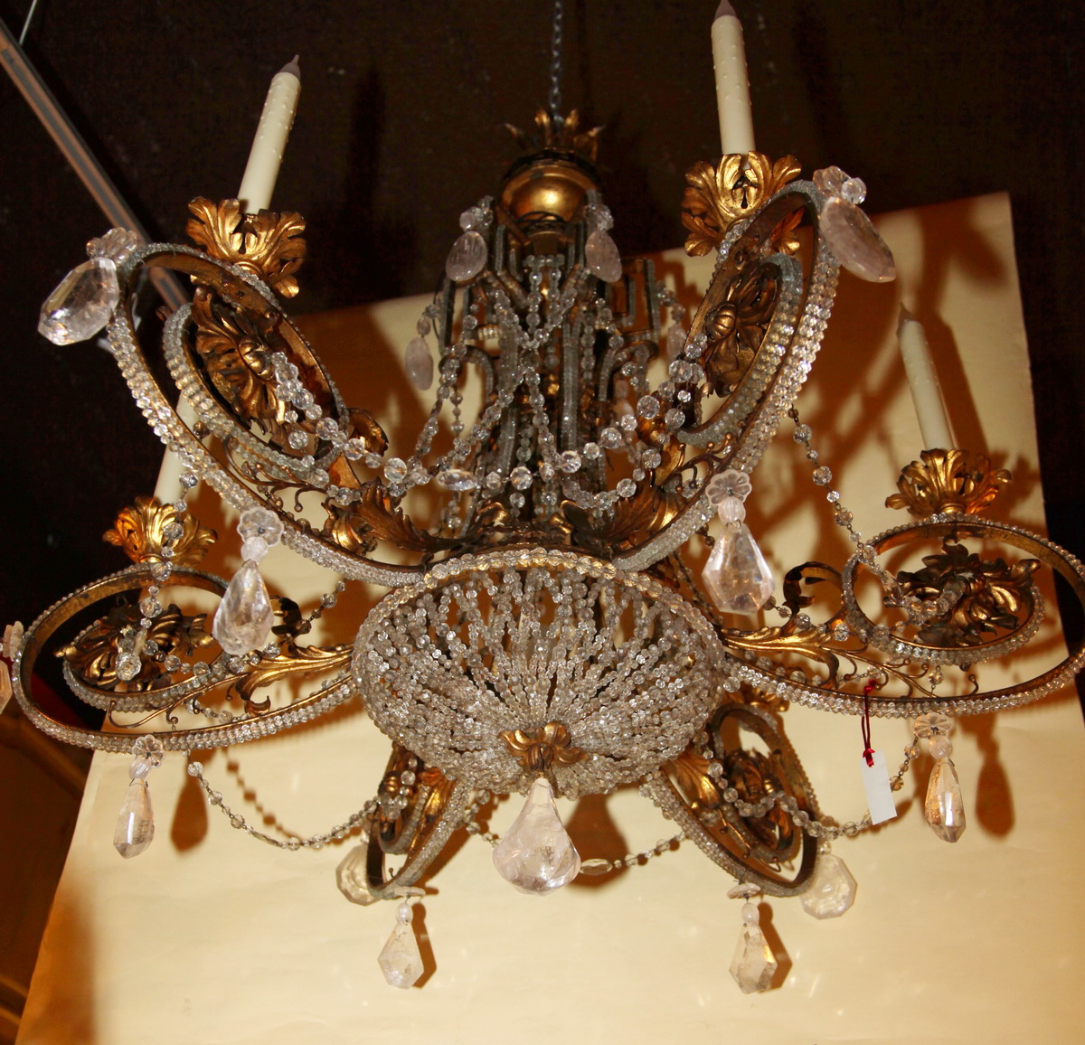 lustre de style XVIII italie début XX
