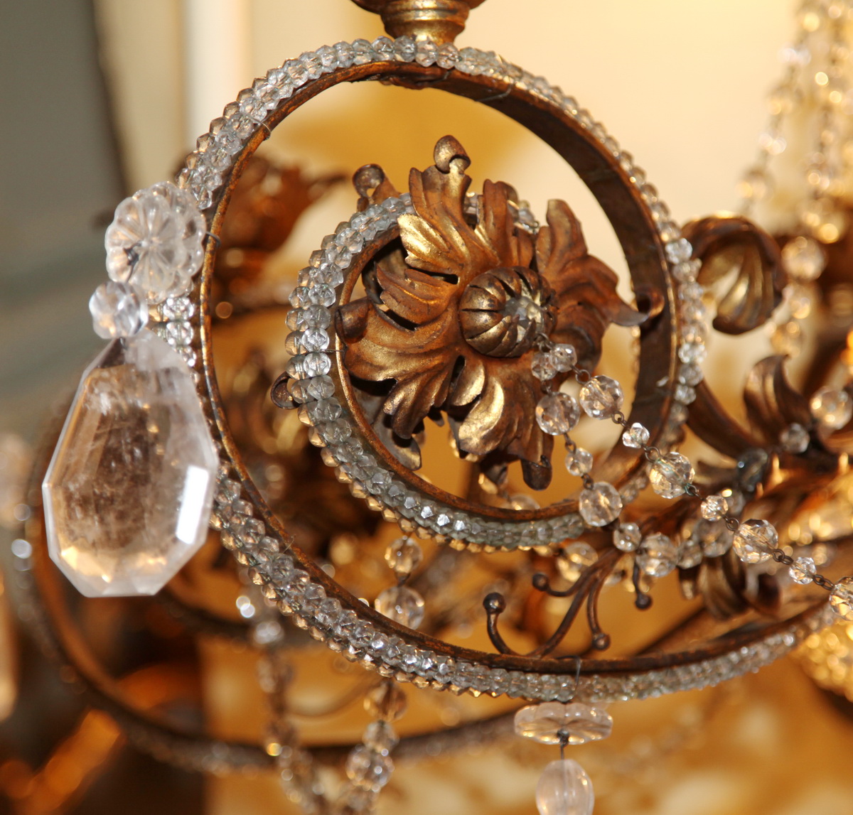 lustre de style XVIII italie début XX