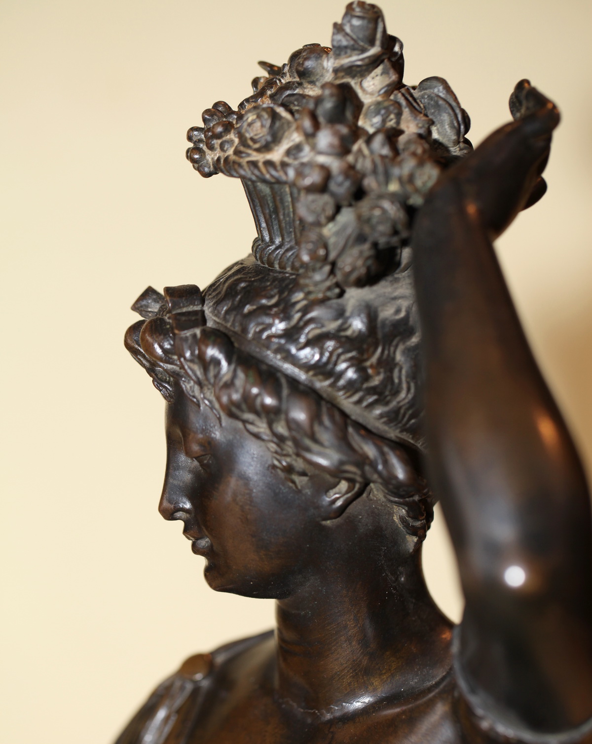 Pair of bronze sculptures