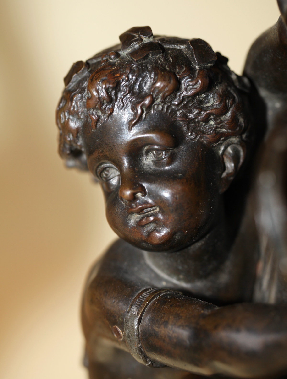 Pair of bronze sculptures