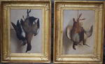 Maria Marie THIBAULT XIX pair of still lifes